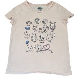 Oshkosh Girls Zodiac Sign Graphic Tee! 🐶